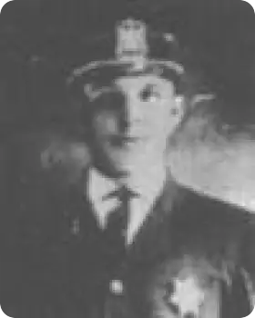 Photo of Patrolman William L. “Dutch” Hauserman