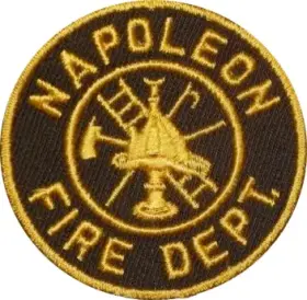 Napoleon Volunteer Fire Company Patch