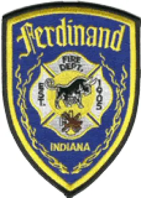 Ferdinand Volunteer Fire Department Patch