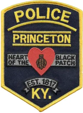 Princeton Police Department Patch