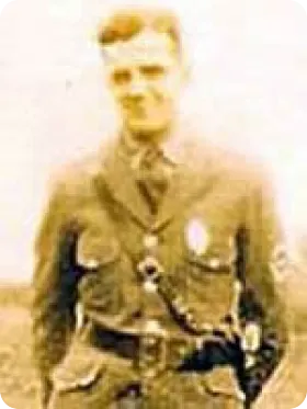 Photo of Patrolman Chester W. Korfhage