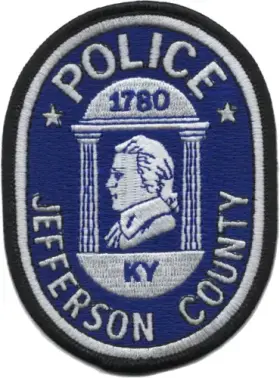 Jefferson County Police Department Patch