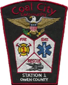 Coal City Volunteer Fire Department Patch
