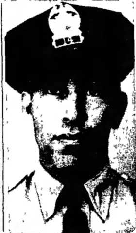 Photo of Policeman Billy Lee Sizemore