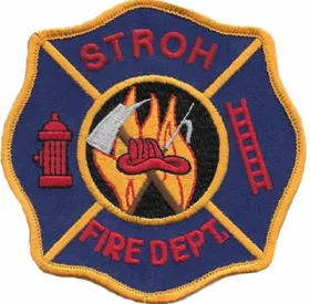 Stroh Volunteer Fire Department Patch