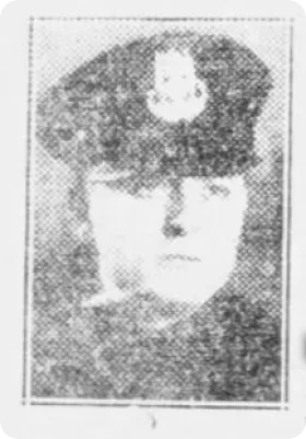 Photo of Patrolman Frank Herman Wilke