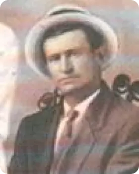 Photo of Patrolman Alonzo "Lon" Castle