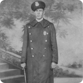 Photo of Patrolman Walter Vance