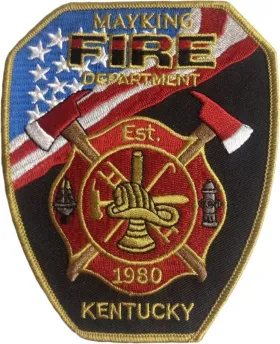 Mayking Volunteer Fire Department Patch